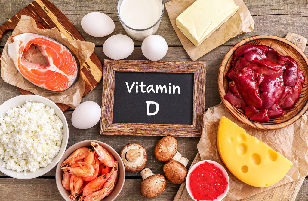 vitamin d food Mụn Nội Tiết Tố: Những Điều Cần Biết Go1care