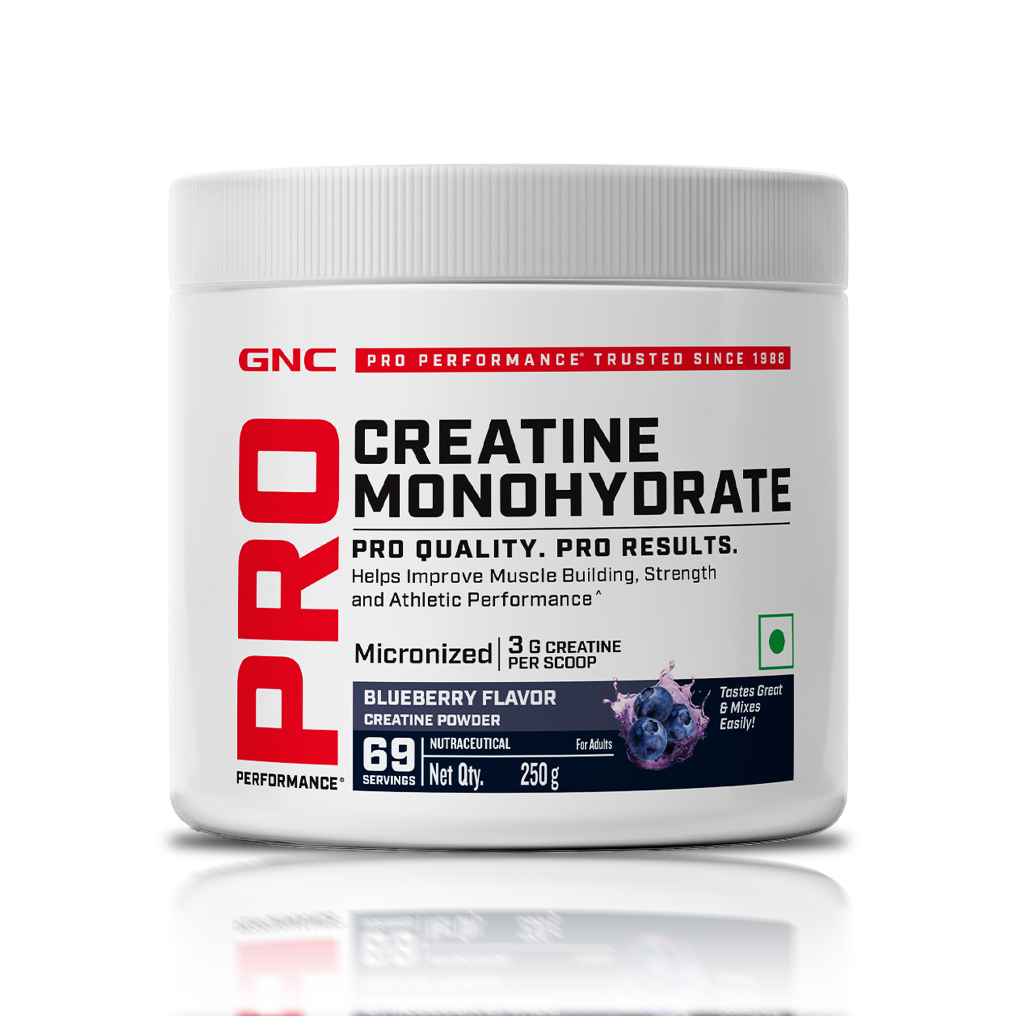 GNC Pro Performance Creatine Monohydrate - Powerful Muscle Pump for Intense Workout