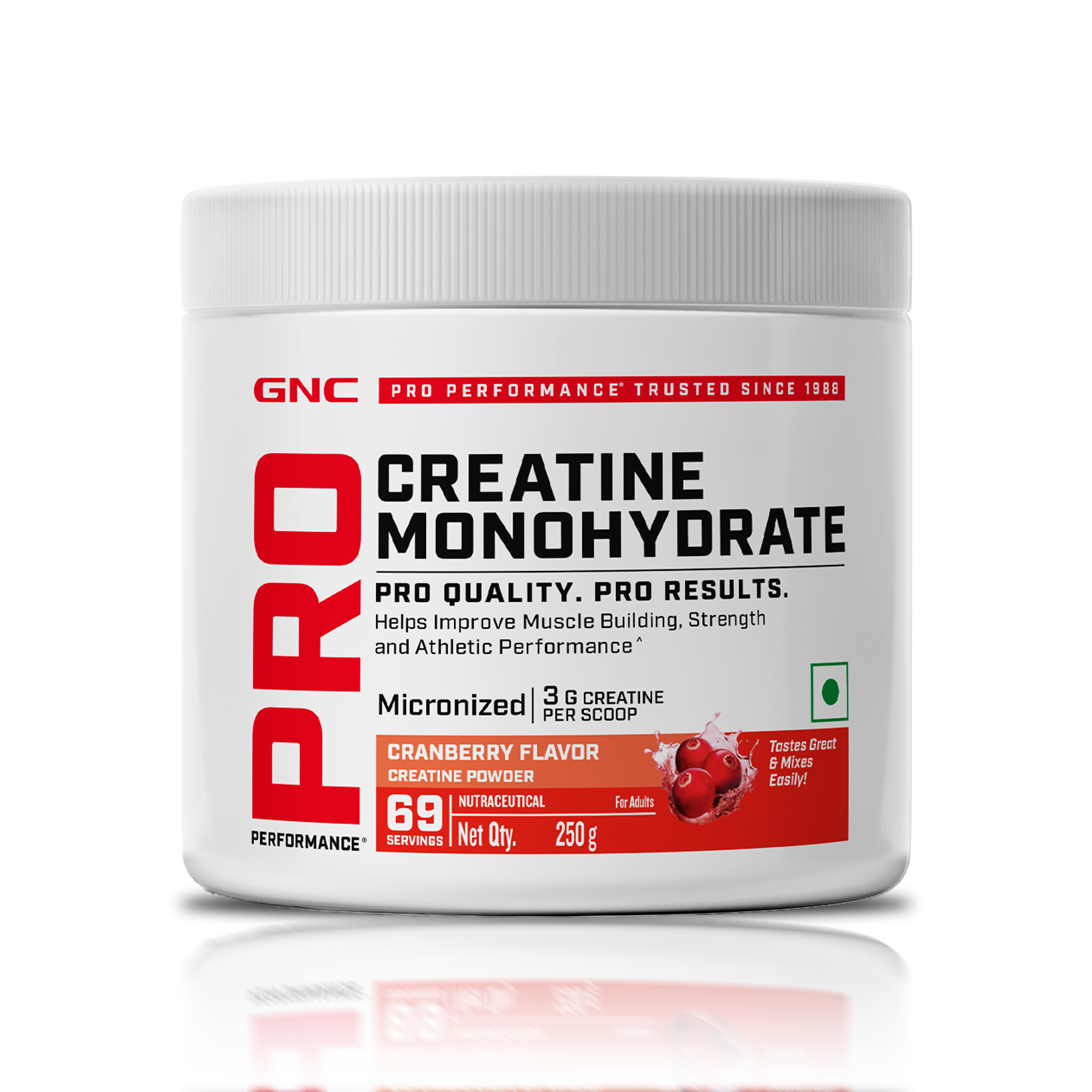 GNC Pro Performance Creatine Monohydrate - Powerful Muscle Pump for Intense Workout