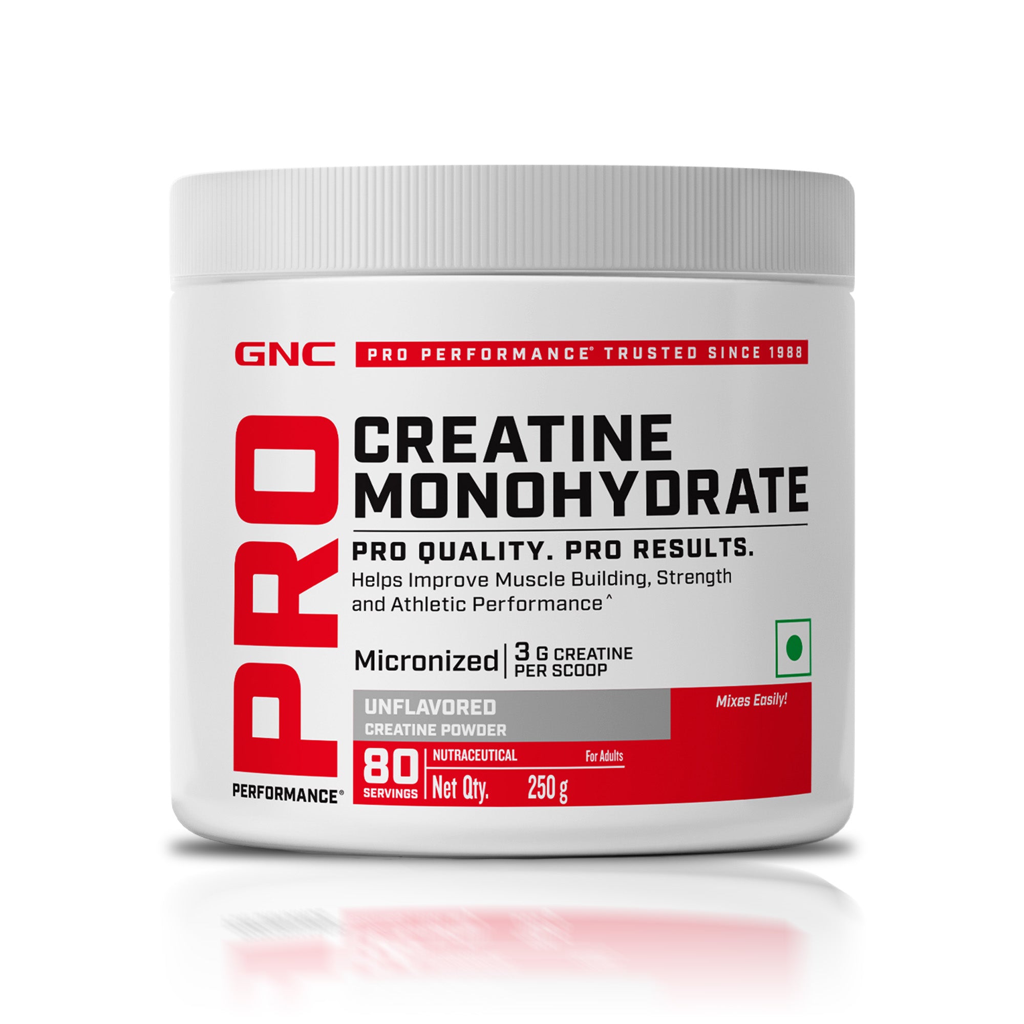 GNC Pro Performance Creatine Monohydrate - Powerful Muscle Pump for Intense Workout