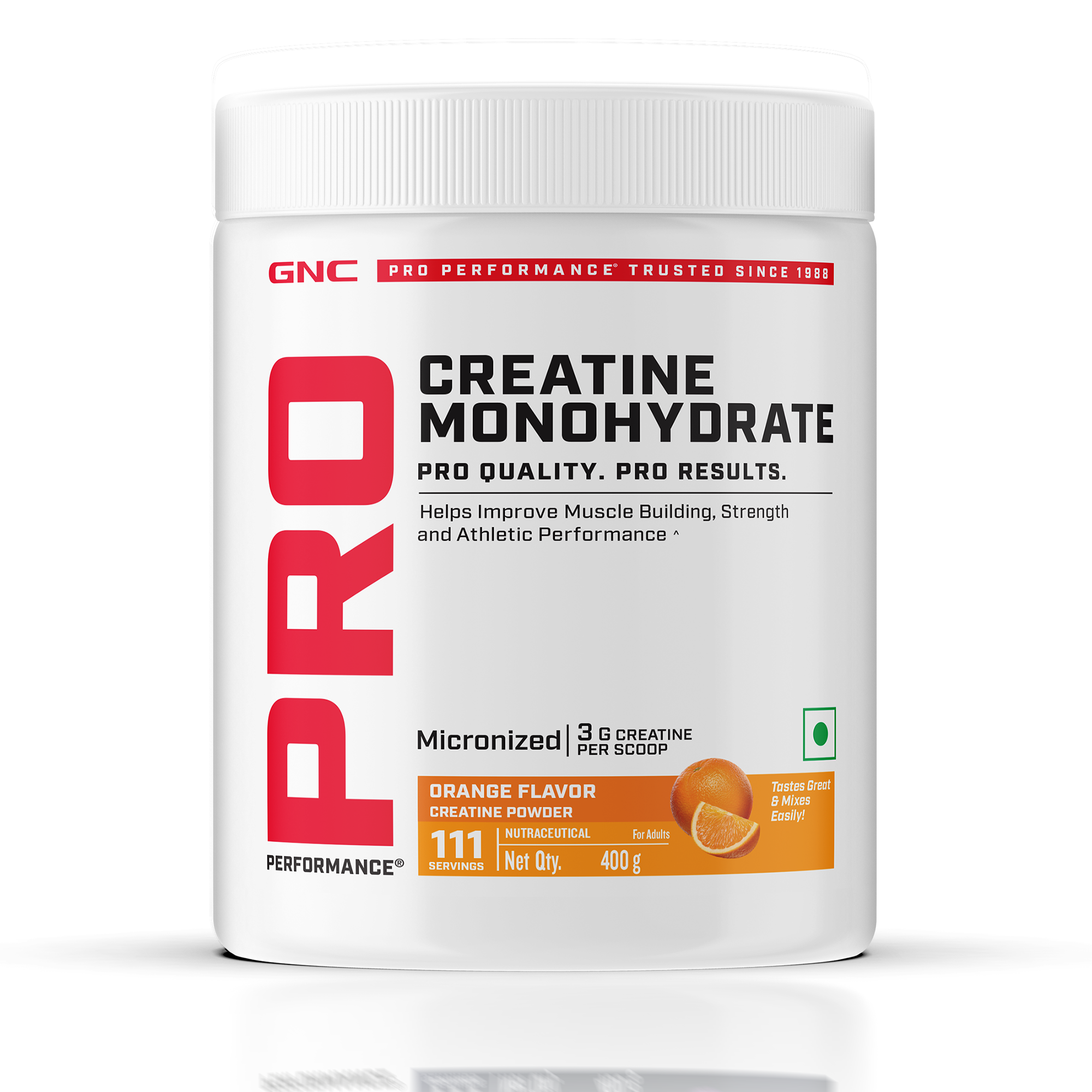 GNC Pro Performance Creatine Monohydrate - Powerful Muscle Pump for Intense Workout