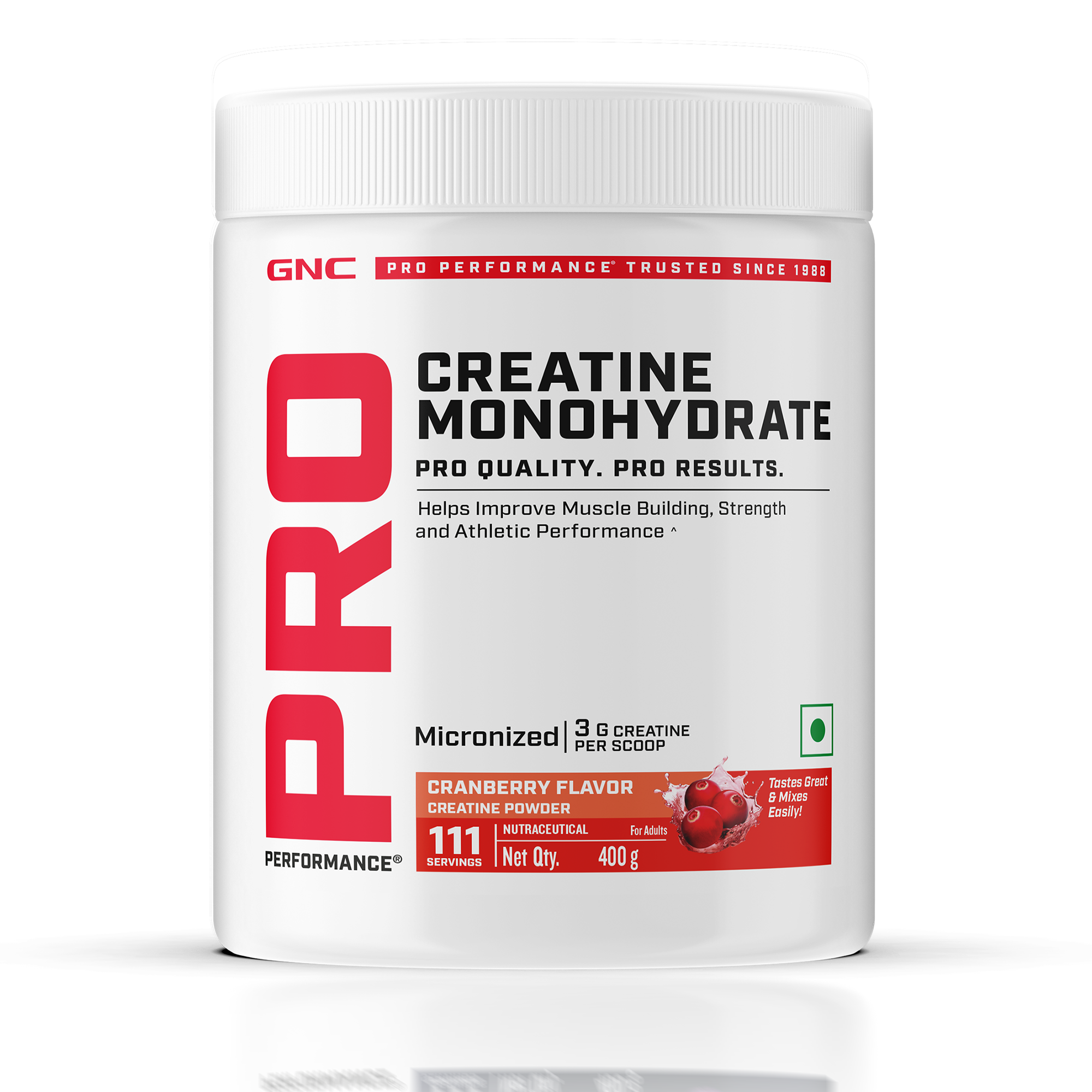 GNC Pro Performance Creatine Monohydrate - Powerful Muscle Pump for Intense Workout