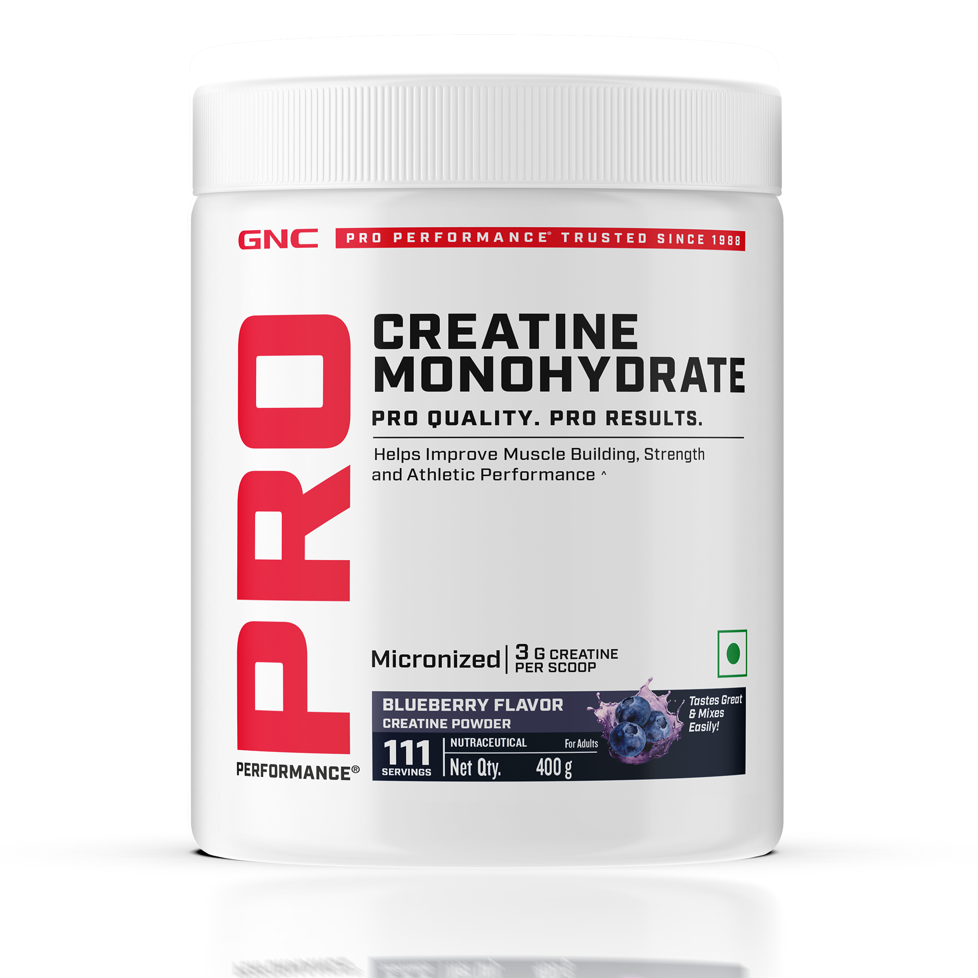 GNC Pro Performance Creatine Monohydrate - Powerful Muscle Pump for Intense Workout