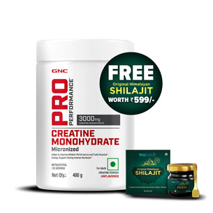 GNC Pro Performance Creatine Monohydrate - Powerful Muscle Pump for Intense Workout