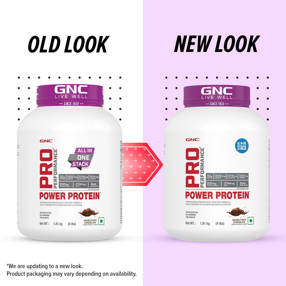 GNC Pro Performance Power Protein - 6-in-1 Stack for Increased Strength, Recovery & Muscle Mass | Informed Choice Certified