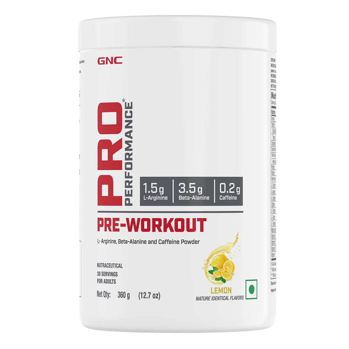 GNC Pro Performance Pre-Workout - Improves Energy, Endurance & Focus for Intense Workouts | Informed Choice Certified