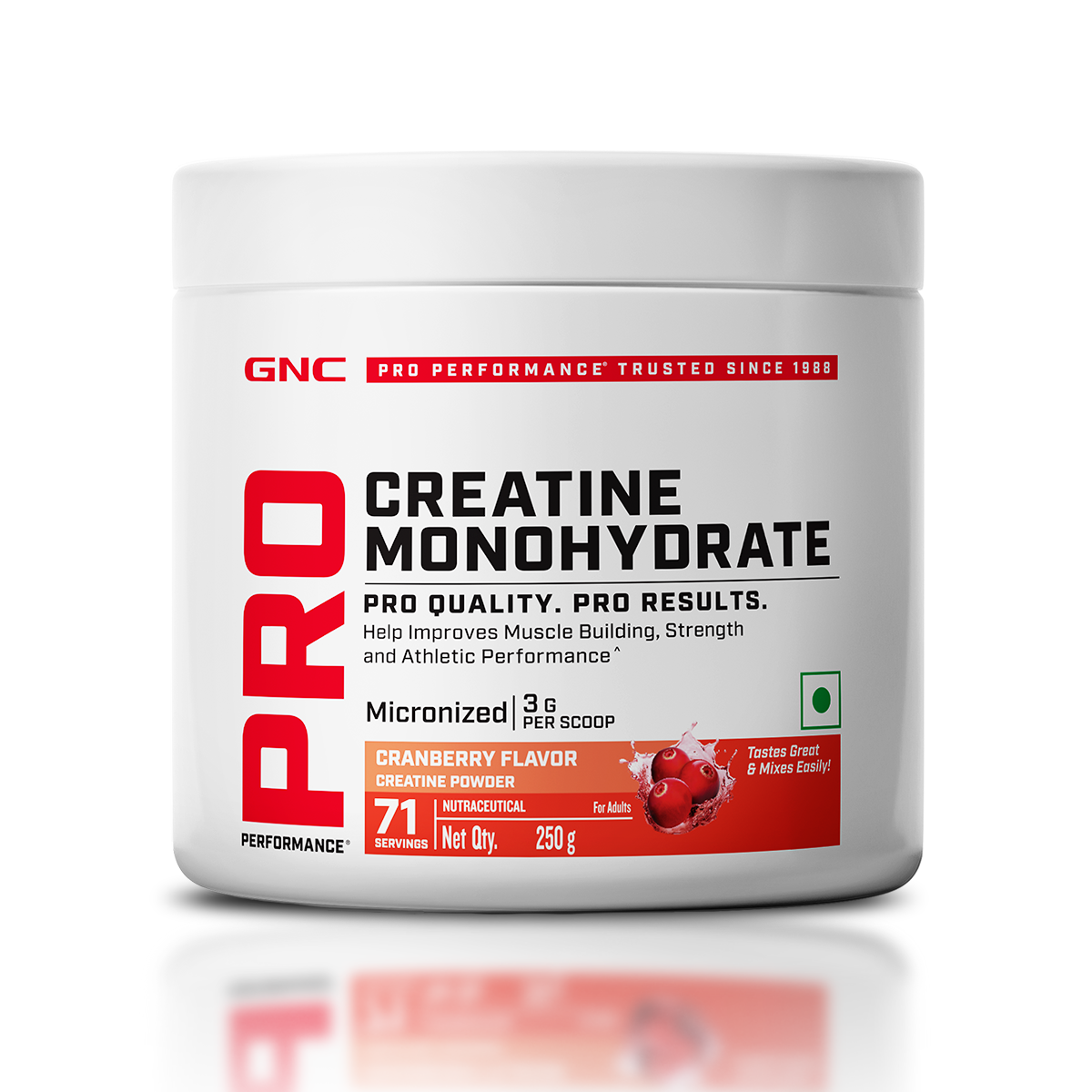 GNC Pro Performance Creatine Monohydrate - Powerful Muscle Pump for Intense Workout