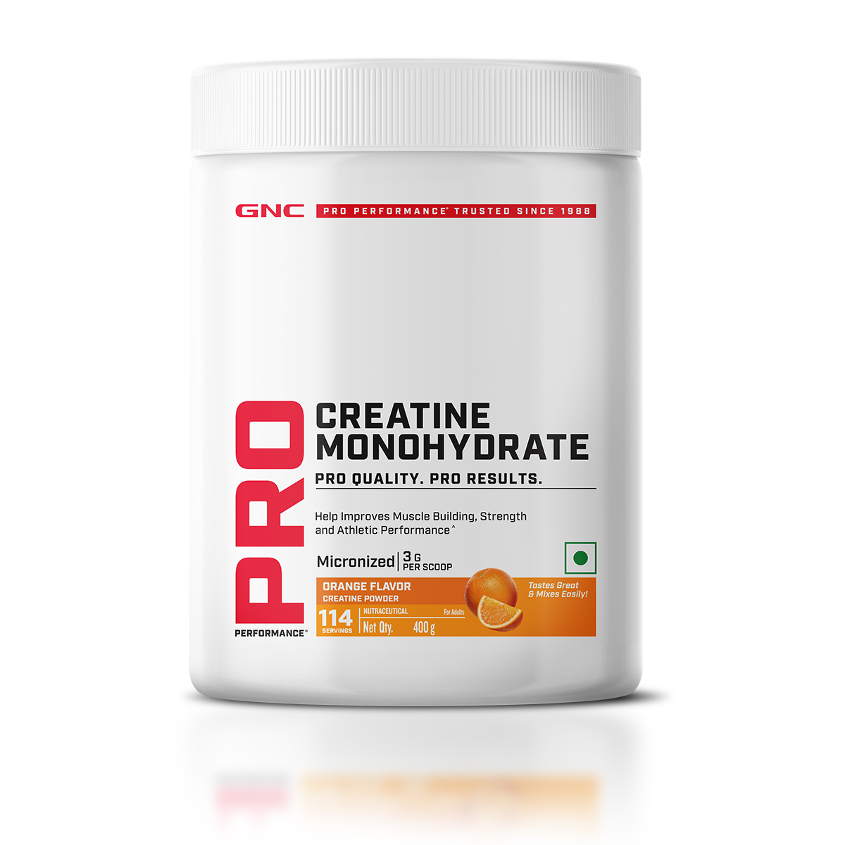 GNC Pro Performance Creatine Monohydrate with Fish Oil 1000mg - Supports Intense Workout | Improves Heart, Skin, Brain & Joint Health