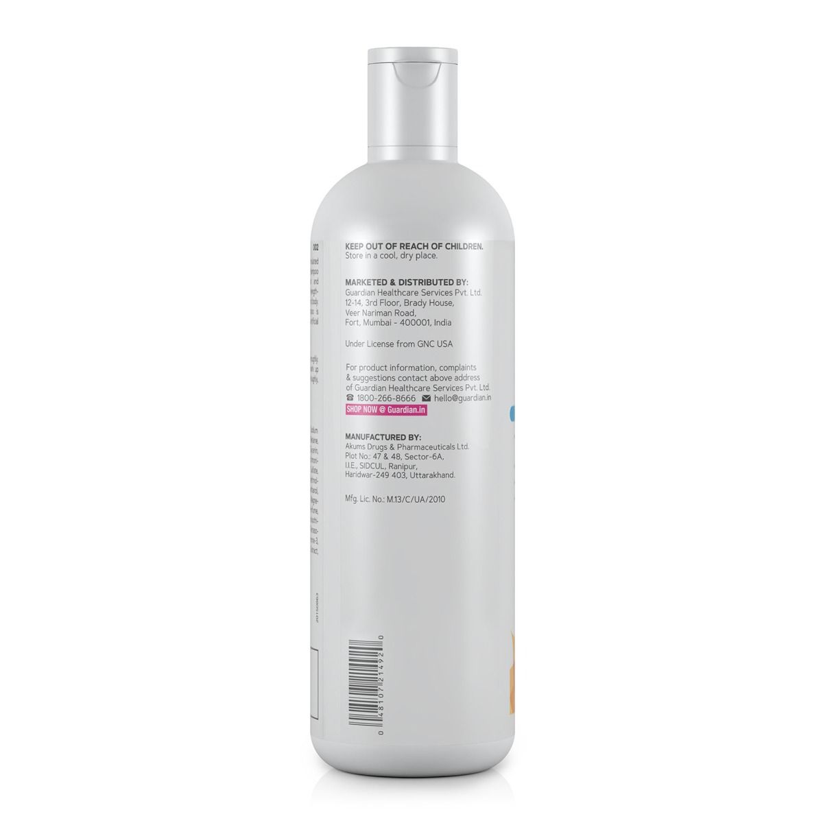 GNC Biotin Shampoo - Clearance Sale - Reduces Hair Fall, Strengthens Hair Shaft & Adds Shine