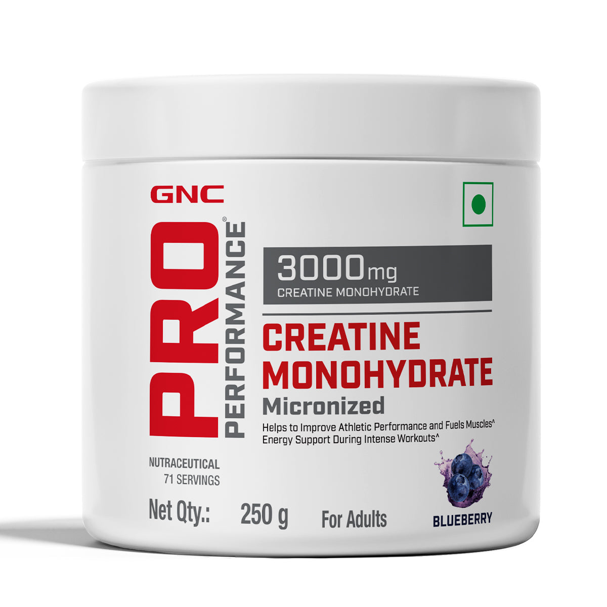 GNC Pro Performance Creatine Monohydrate - Powerful Muscle Pump for Intense Workout