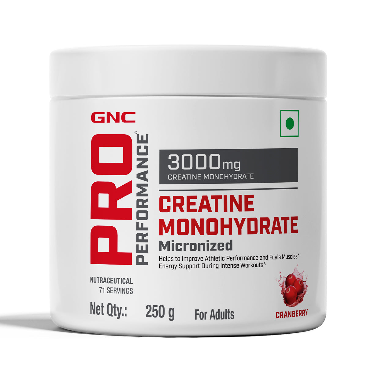 GNC Pro Performance Creatine Monohydrate - Powerful Muscle Pump for Intense Workout