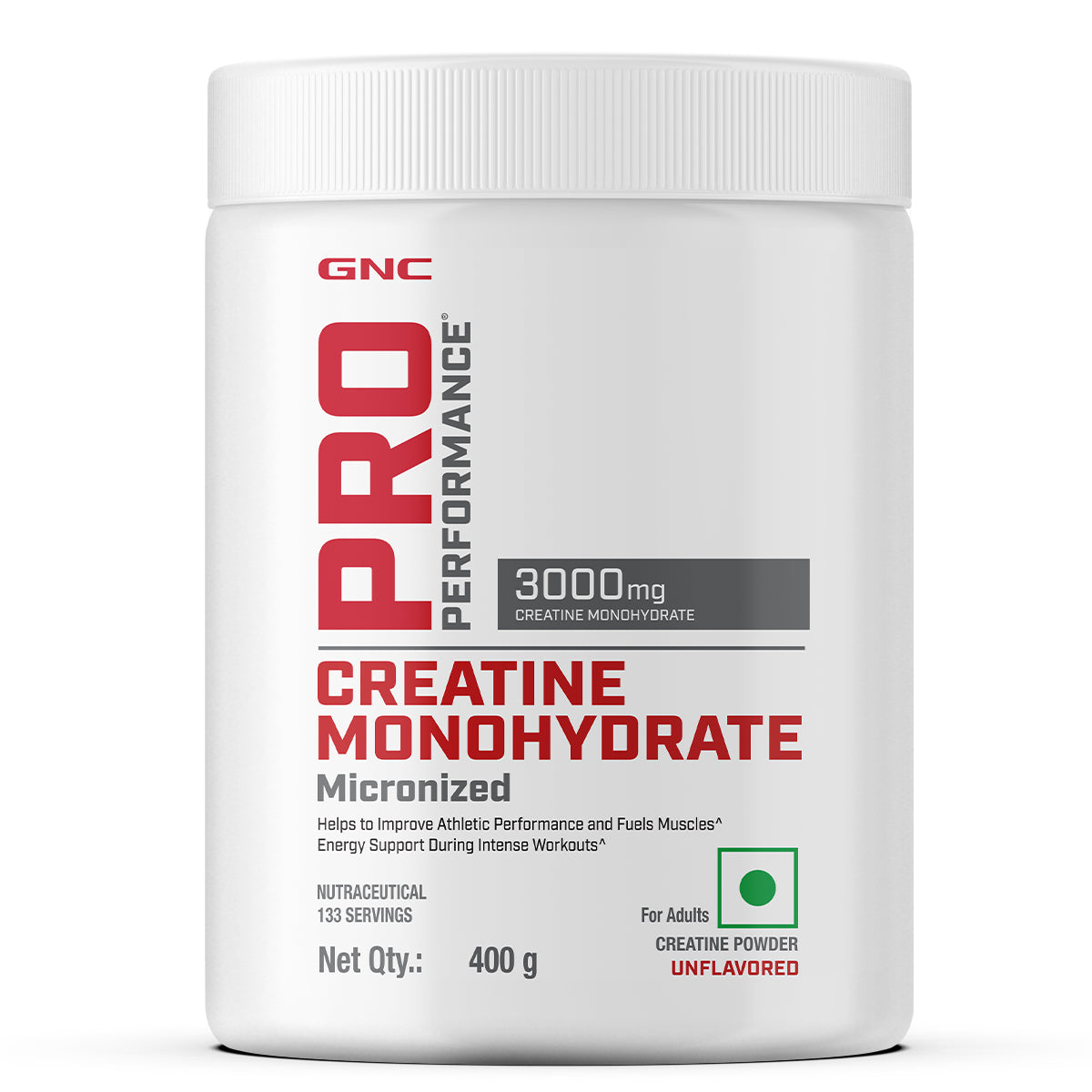 GNC Pro Performance Creatine Monohydrate - Powerful Muscle Pump for Intense Workout