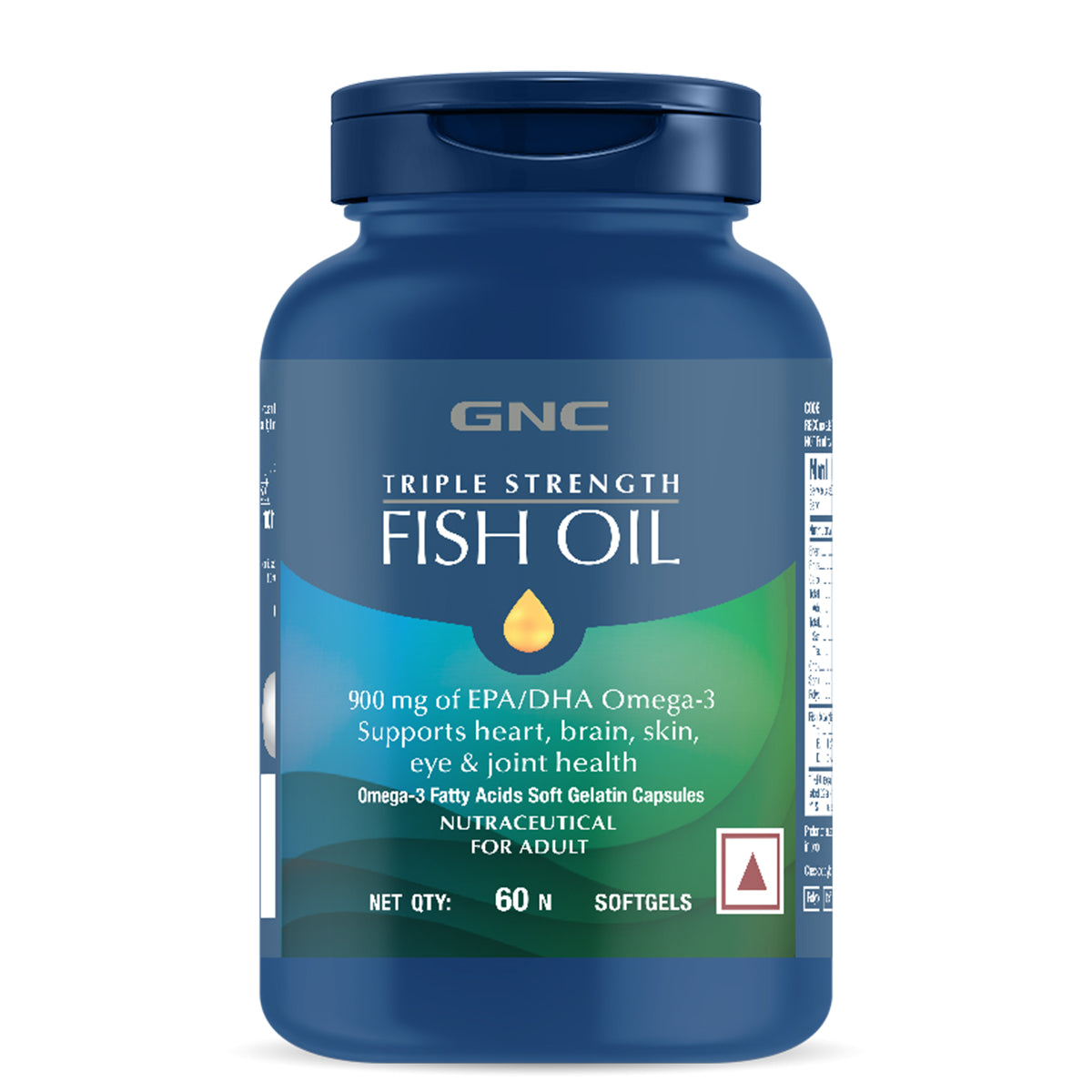 GNC Mega Men One Daily Multivitamin + Triple Strength Fish Oil - Builds Muscle Strength | Boosts Energy & Immunity | Maintains Healthy Cholesterol | Improves Joint & Heart Health