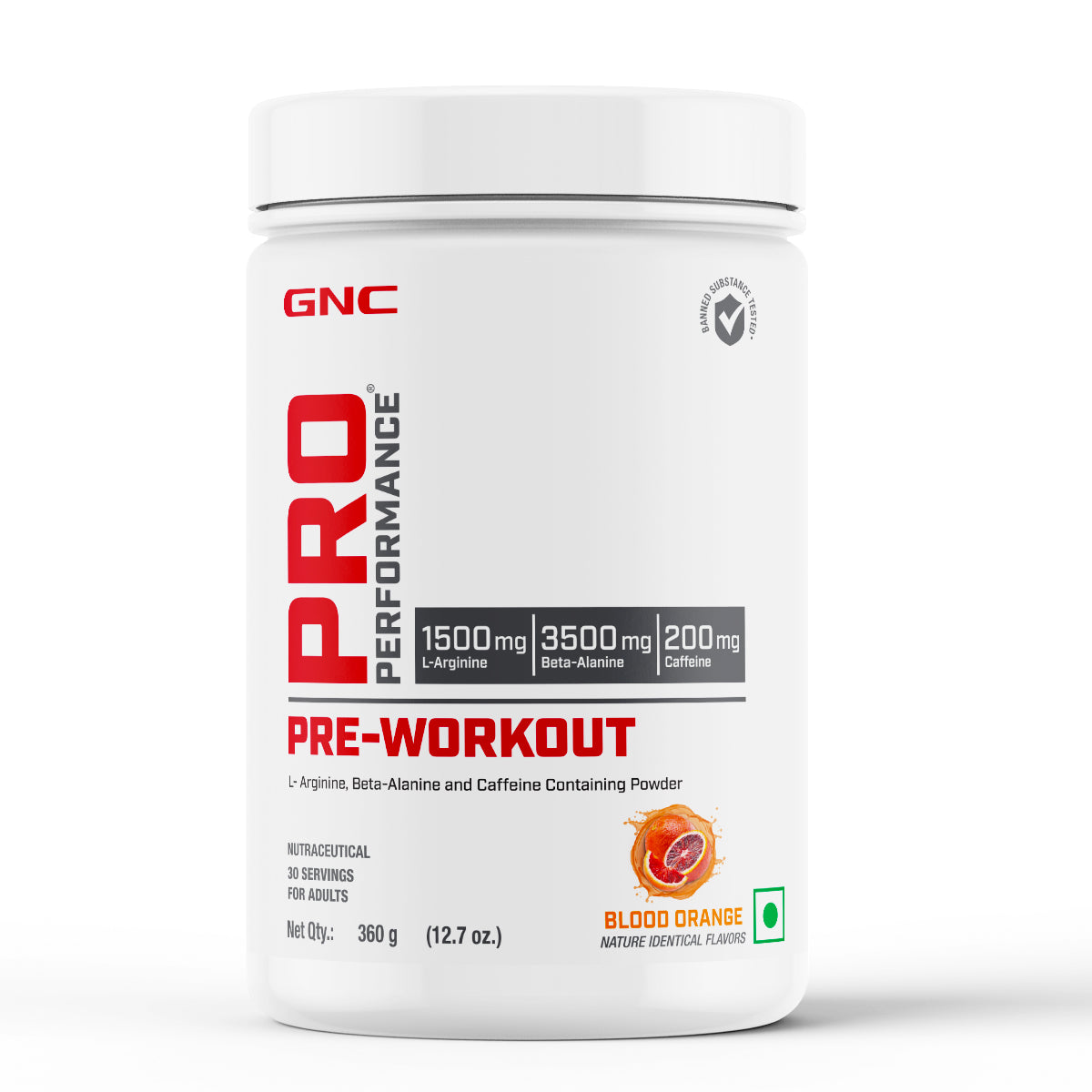 GNC Pro Performance Pre-Workout - Improves Energy, Endurance & Focus for Intense Workouts | Informed Choice Certified