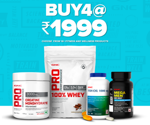 GNC - Buy 4 for ₹ 1999