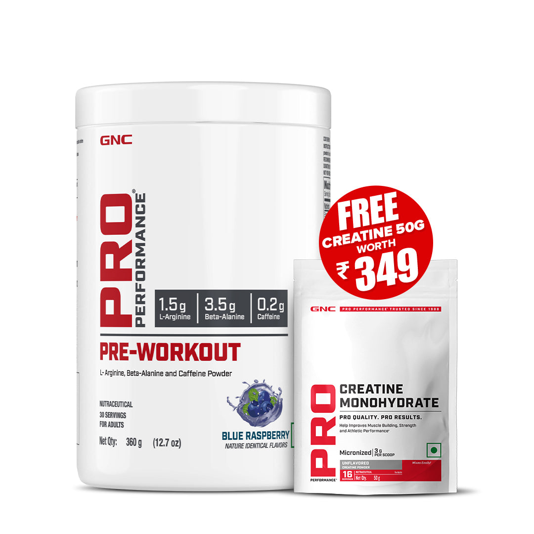 GNC Pro Performance Pre-Workout - Improves Energy, Endurance & Focus for Intense Workouts | Informed Choice Certified