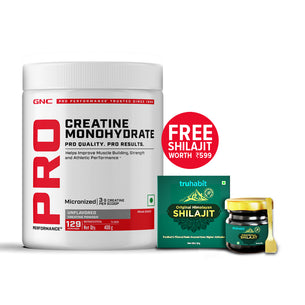 GNC Pro Performance Creatine Monohydrate - Powerful Muscle Pump for Intense Workout