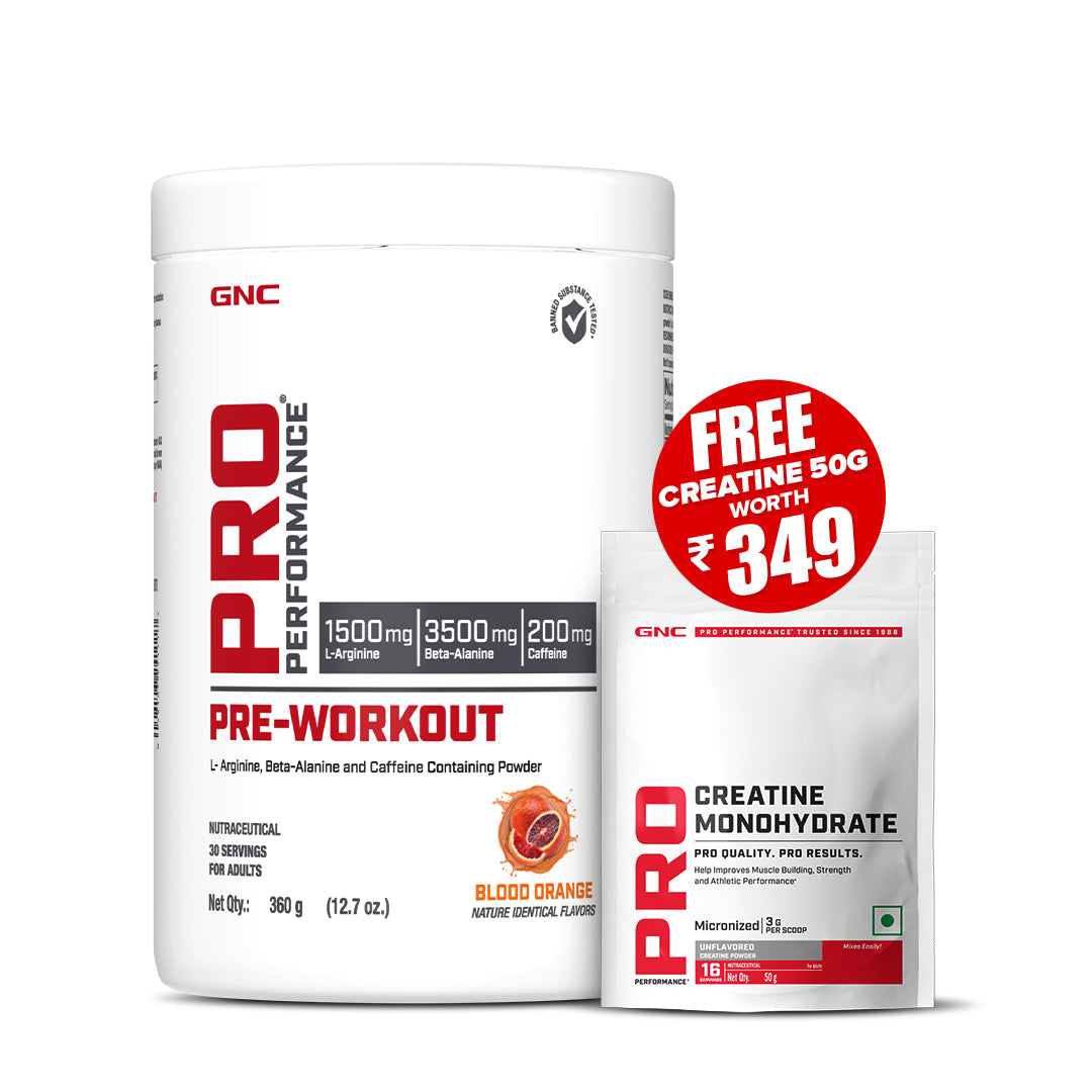 GNC Pro Performance Pre-Workout - Improves Energy, Endurance & Focus for Intense Workouts | Informed Choice Certified