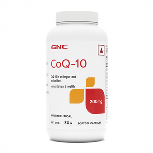 GNC CoQ-10 200mg - Clearance Sale - For Heart Health, Immunity, & Anti-Ageing