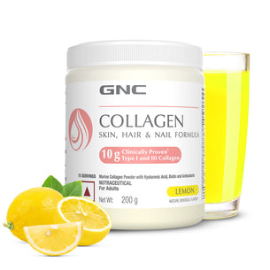 GNC Marine Collagen Powder - Reduces Fine Lines & Wrinkles For Youthful Skin