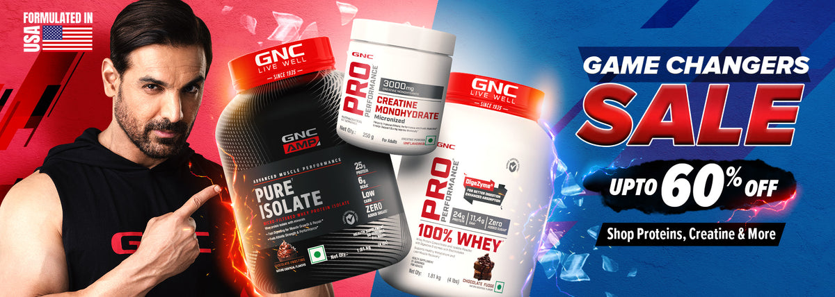 GNC Game Changers Sale - Fitness - GNC India