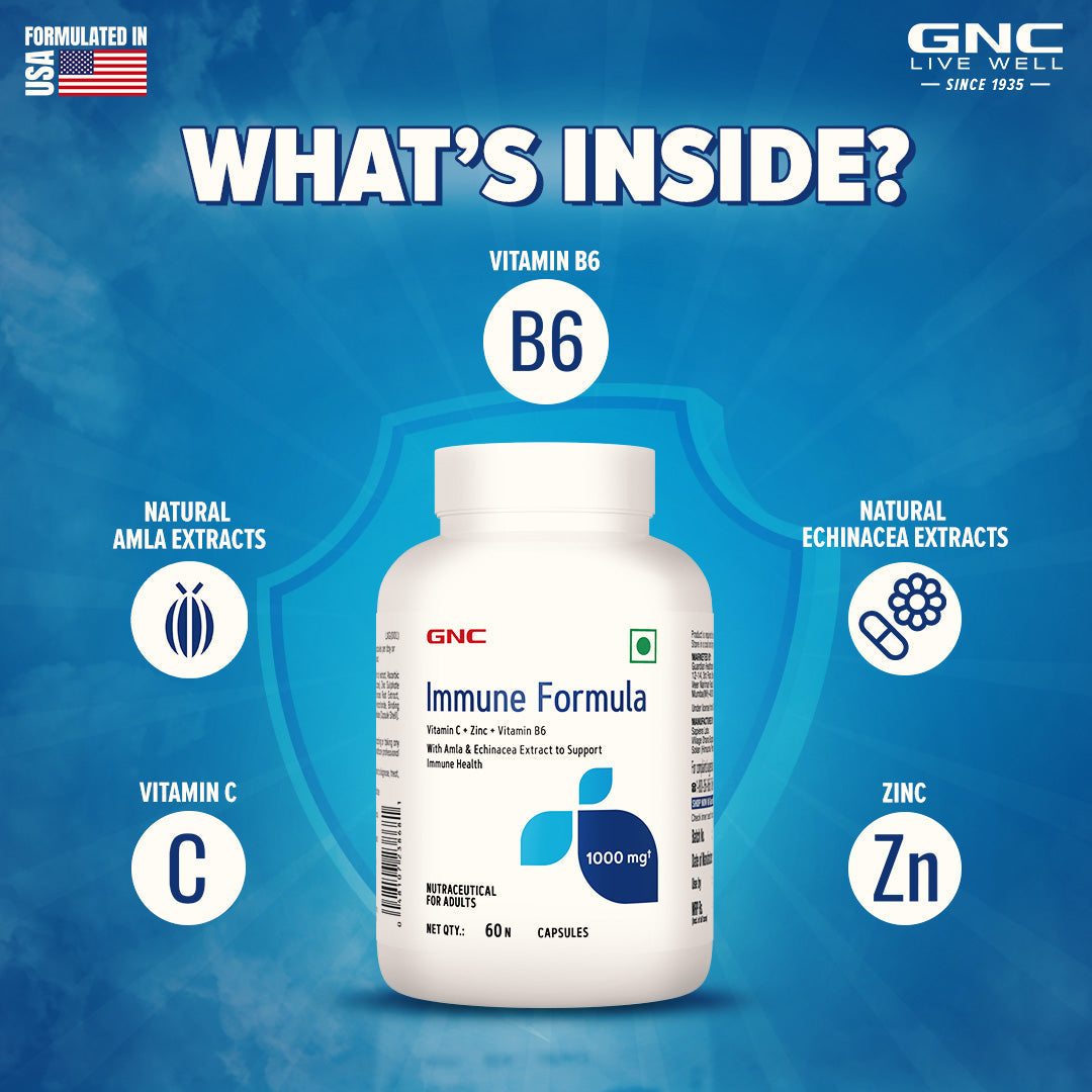 GNC Immune Formula -  Protects Against Infections & Reduces Common Cold Risks