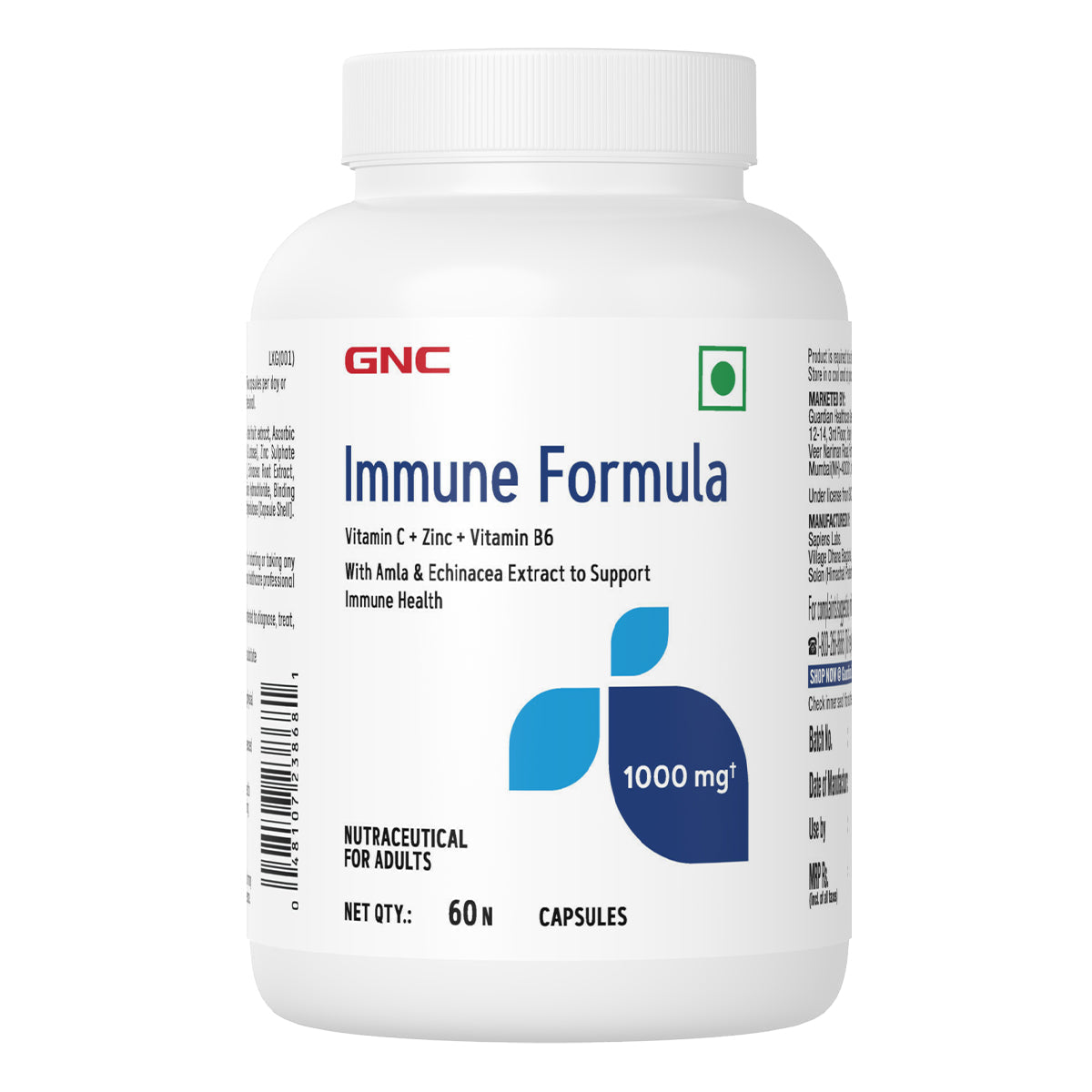 GNC Immune Formula -  Protects Against Infections & Reduces Common Cold Risks