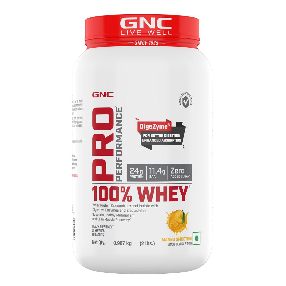 100% Whey Protein - 1 lbs - Faster Recovery & Lean Muscle Gains | Informed Choice Certified