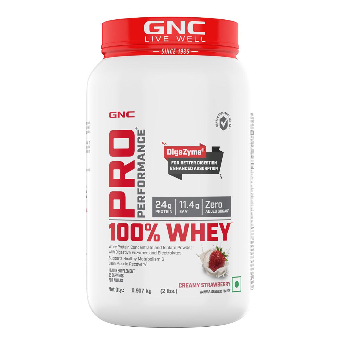 100% Whey Protein - 1 lbs - Faster Recovery & Lean Muscle Gains | Informed Choice Certified