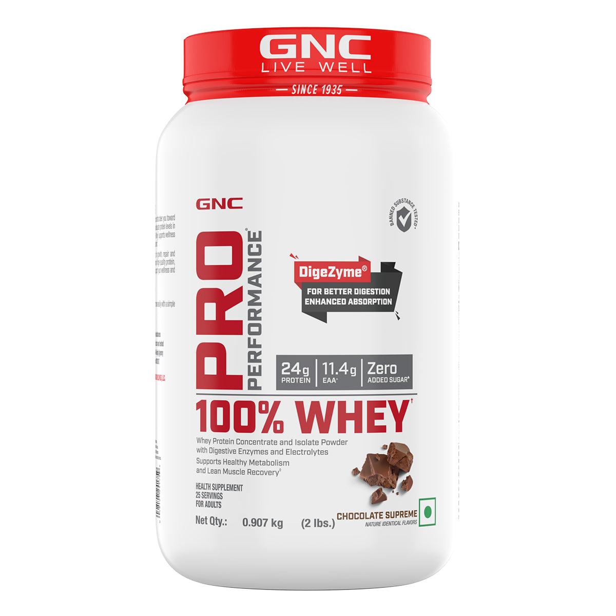 100% Whey Protein - 1 lbs - Faster Recovery & Lean Muscle Gains | Informed Choice Certified