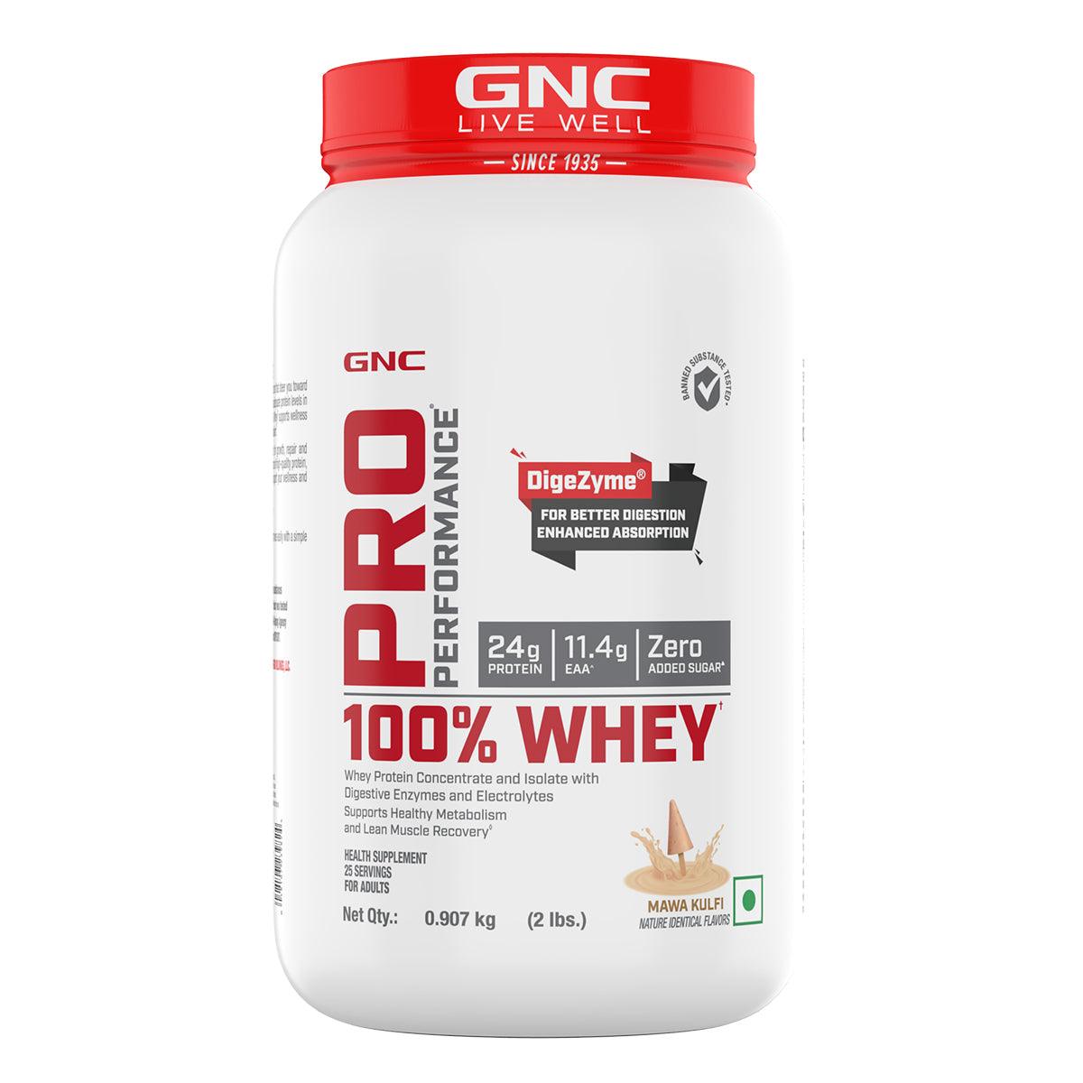 100% Whey Protein - 1 lbs - Faster Recovery & Lean Muscle Gains | Informed Choice Certified