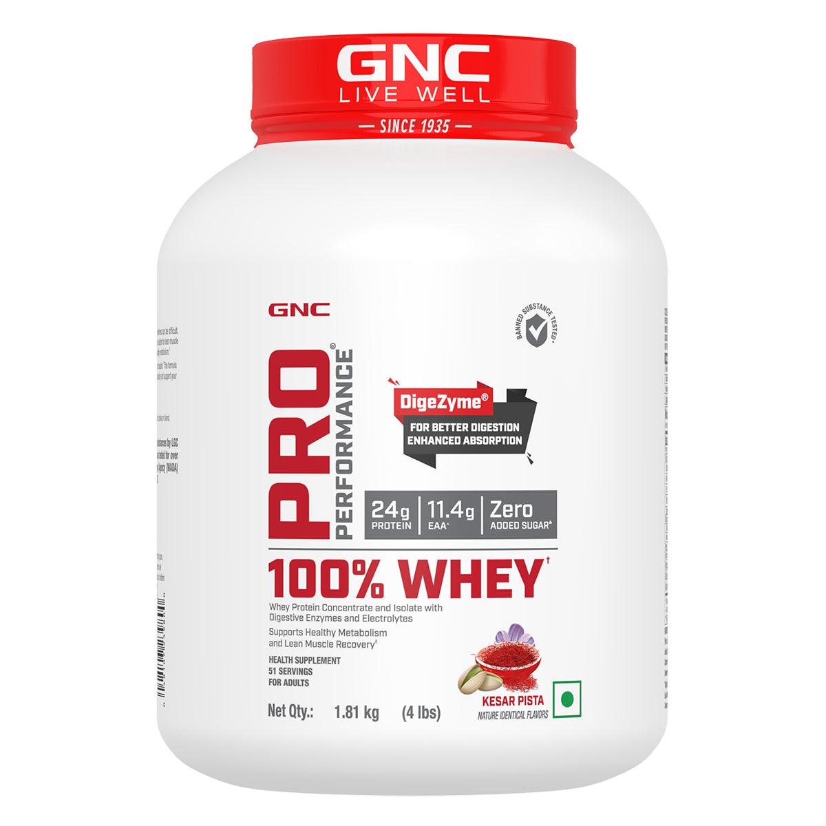 100% Whey Protein - 1 lbs - Faster Recovery & Lean Muscle Gains | Informed Choice Certified