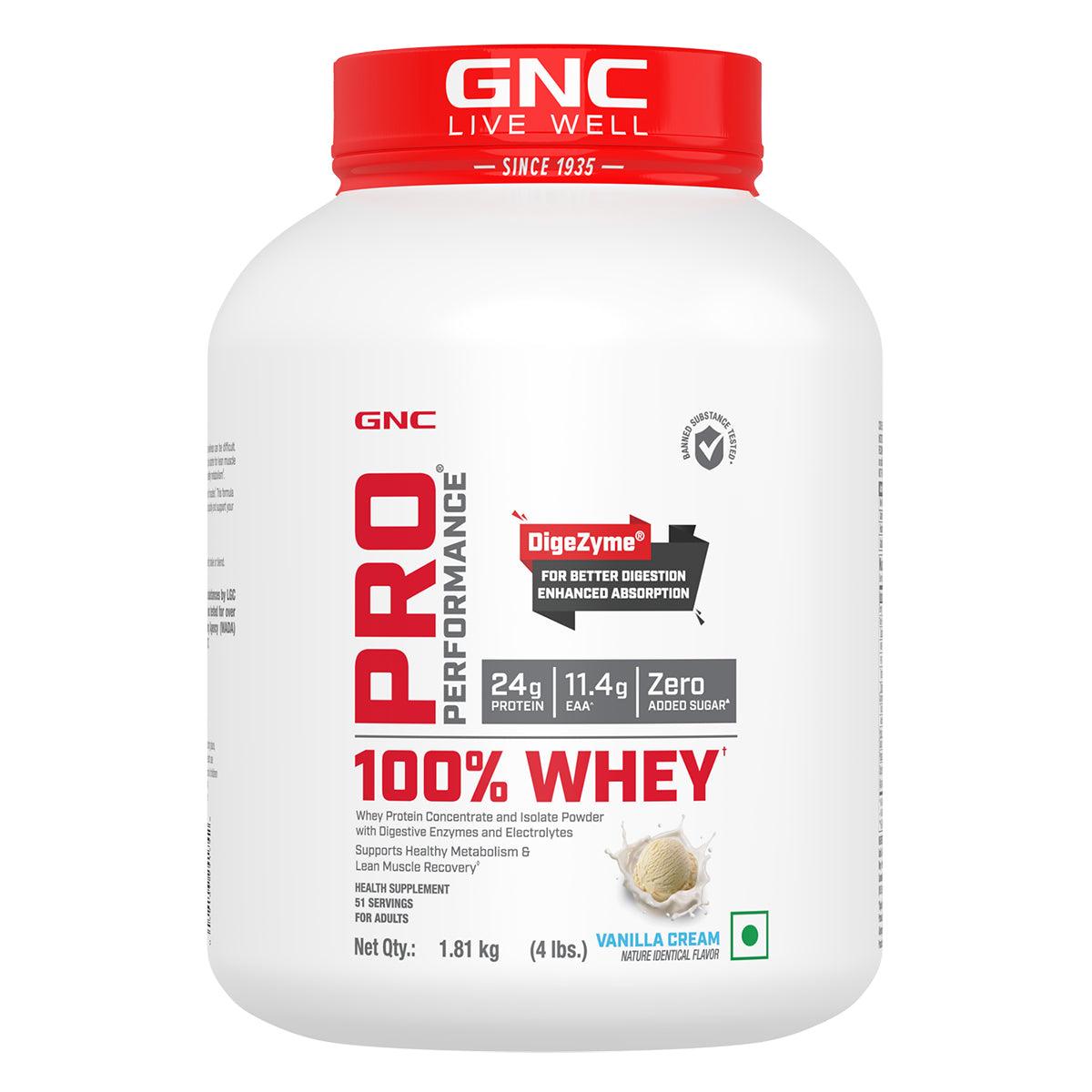 100% Whey Protein - 1 lbs - Faster Recovery & Lean Muscle Gains | Informed Choice Certified