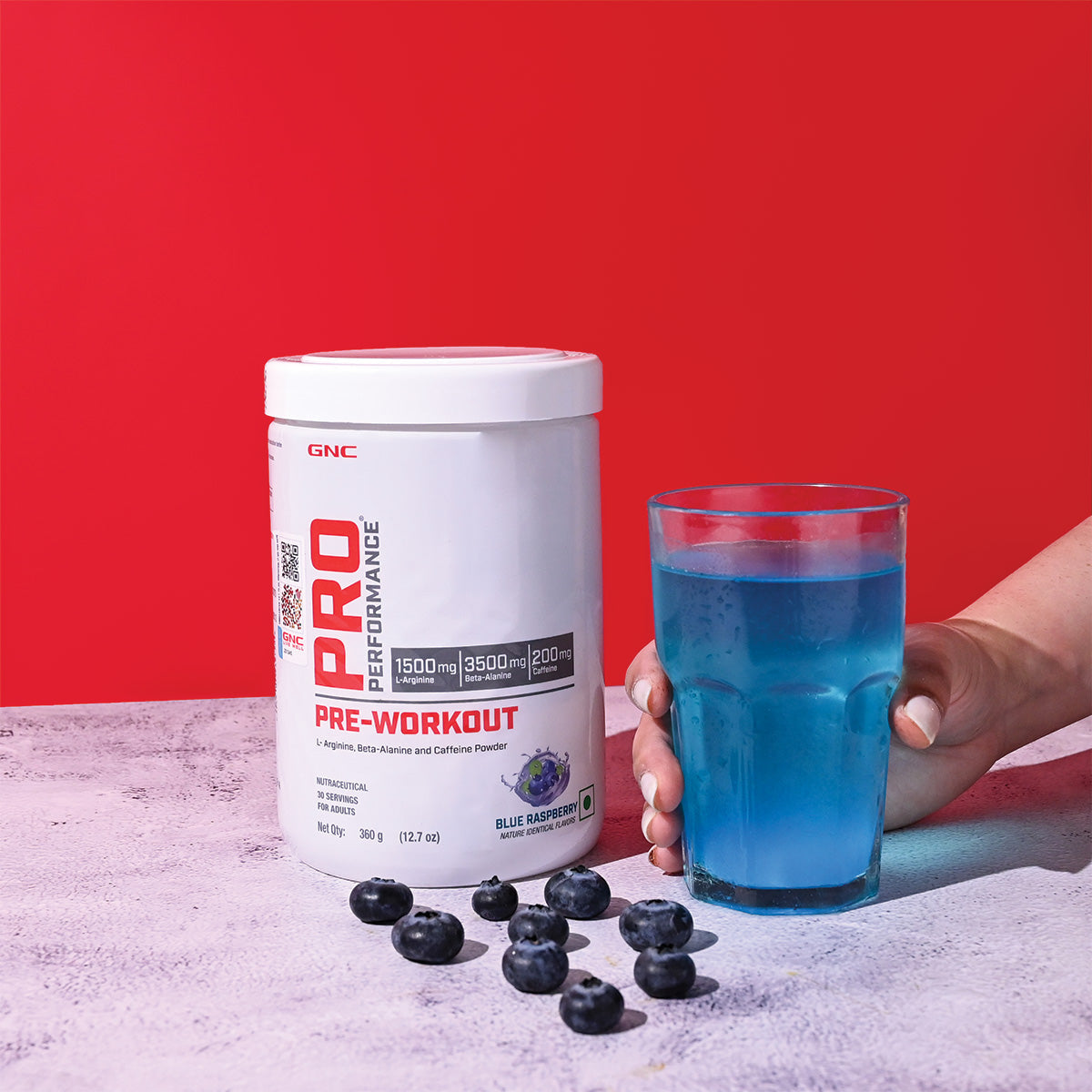 GNC Pro Performance Pre-Workout - Improves Energy, Endurance & Focus for Intense Workouts | Informed Choice Certified