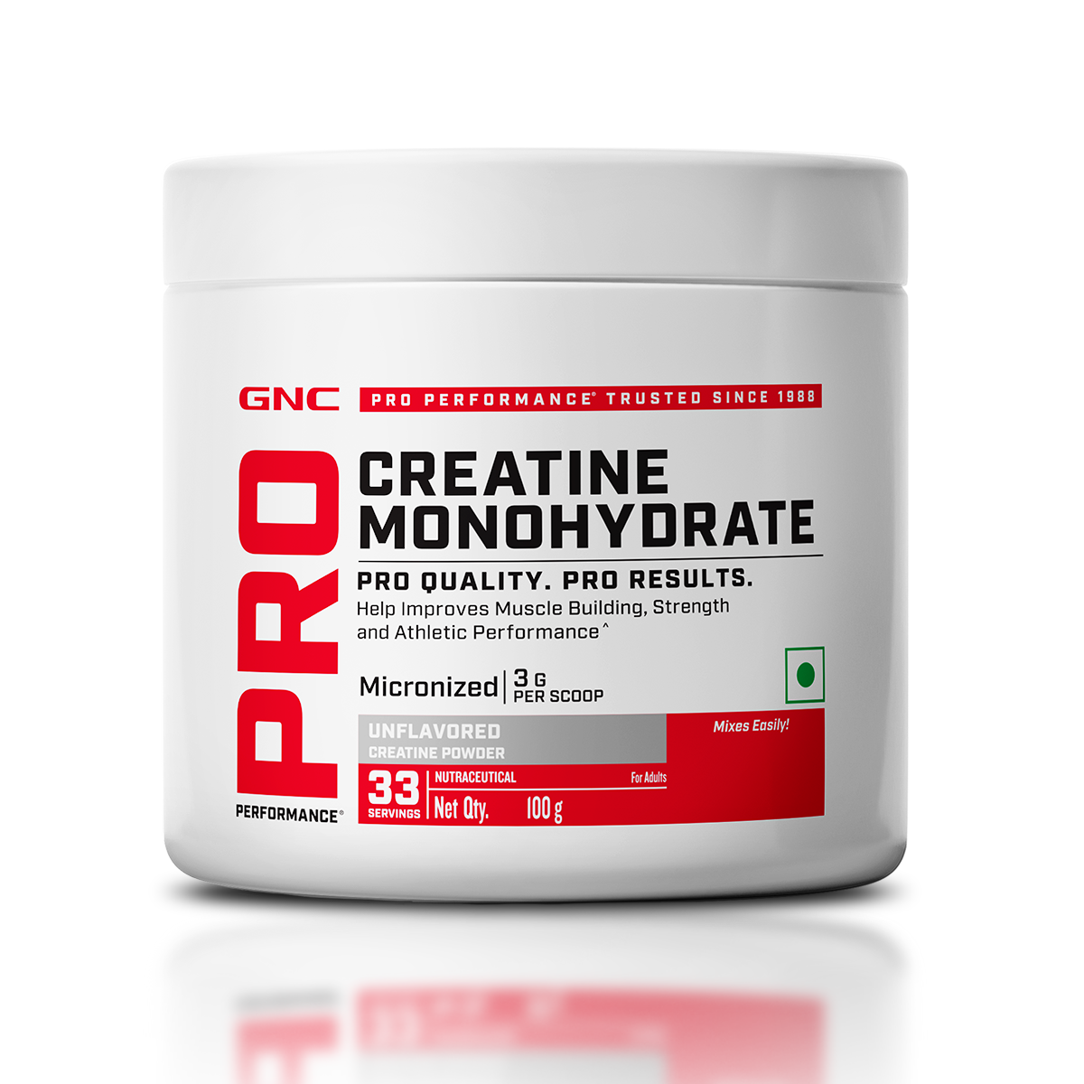 GNC Pro Performance Creatine Monohydrate - Powerful Muscle Pump for Intense Workout