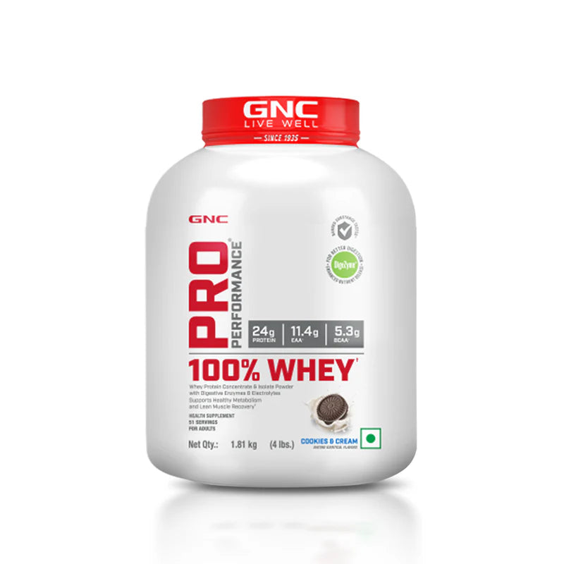 GNC Pro Performance 100% Whey Protein