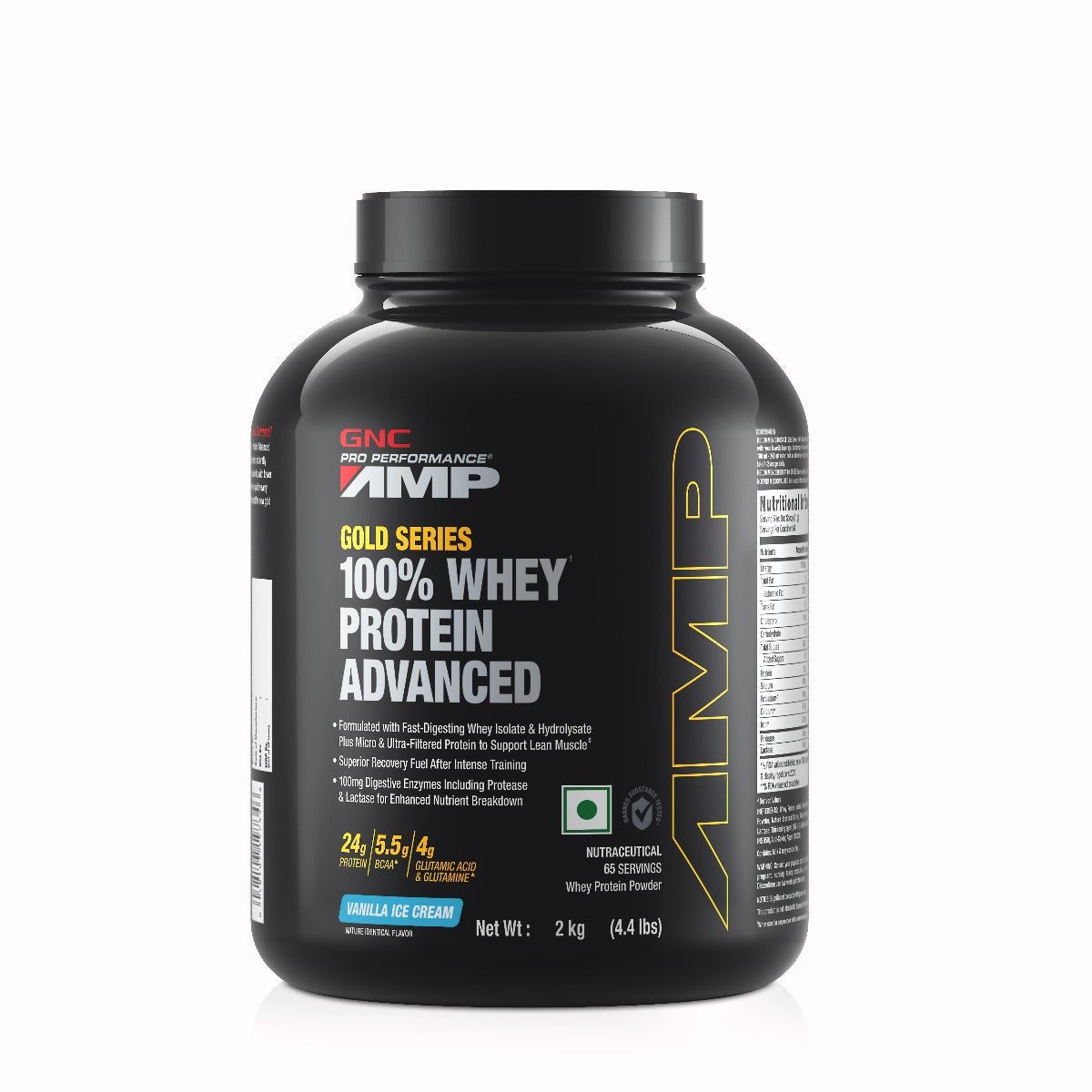 GNC AMP Gold Series 100% Whey Protein Advanced 2KG - 