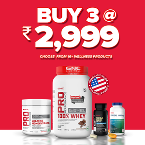 GNC - Buy 3 for ₹ 2999