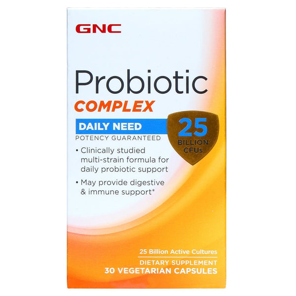 GNC Probiotic Complex with 25 Billion CFUs (Clearance Sale)