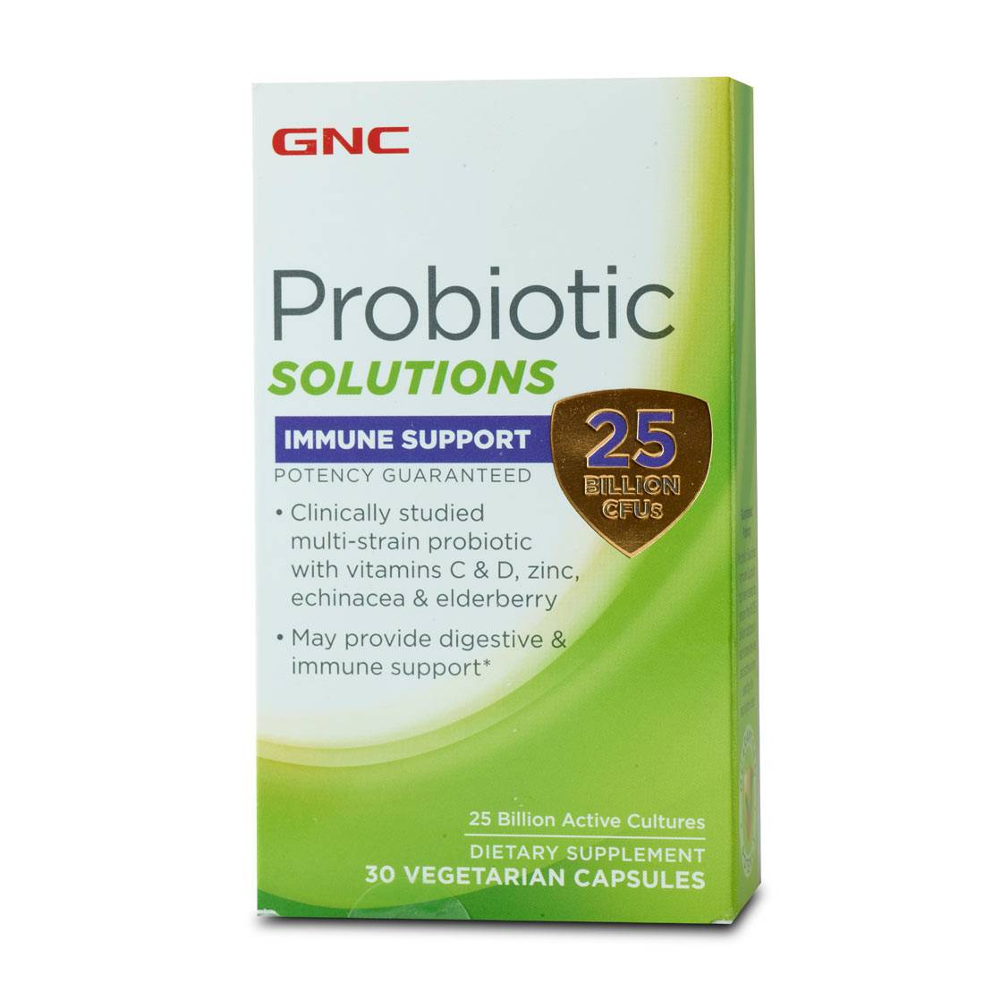 GNC Probiotic Solutions with 25 Billion CFUs - GNC Probiotic Solutions ...