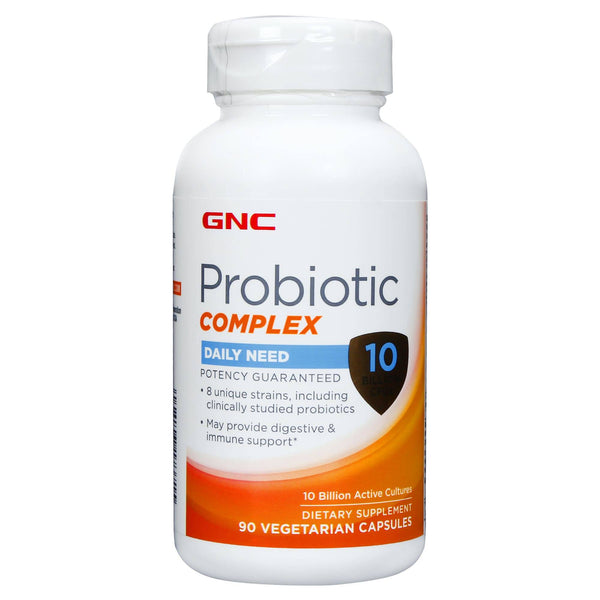 GNC Probiotic Complex with 10 Billion CFUs - Clearance Sale