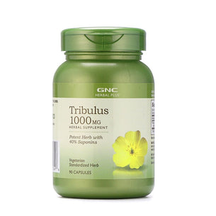 GNC Herbal Plus Tribulus 1000 mg - A Herbal Supplement - 90 Capsules - 