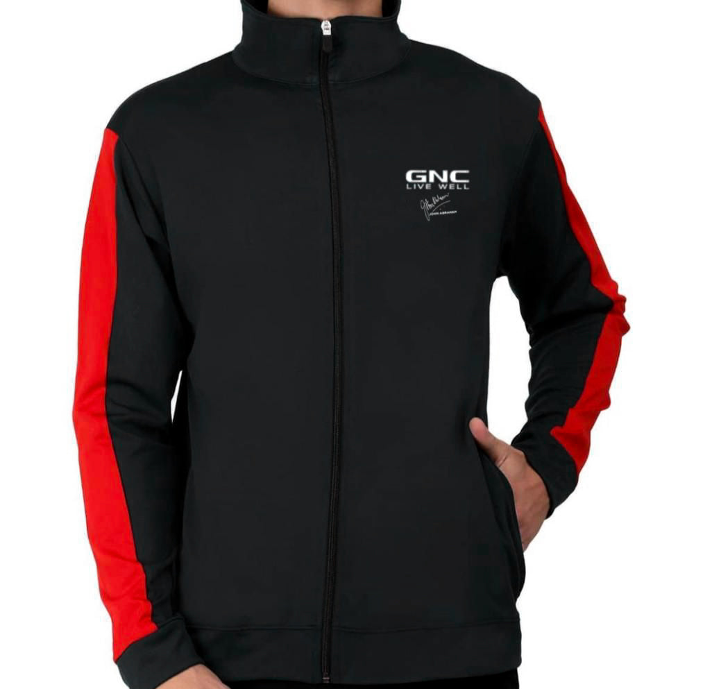 GNC Full Sleeves Zipper/Jacket Sports & Gym Wear - Extra Large-42